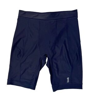bods Men's Bicycle Shorts - Navy - Size 4 (L)